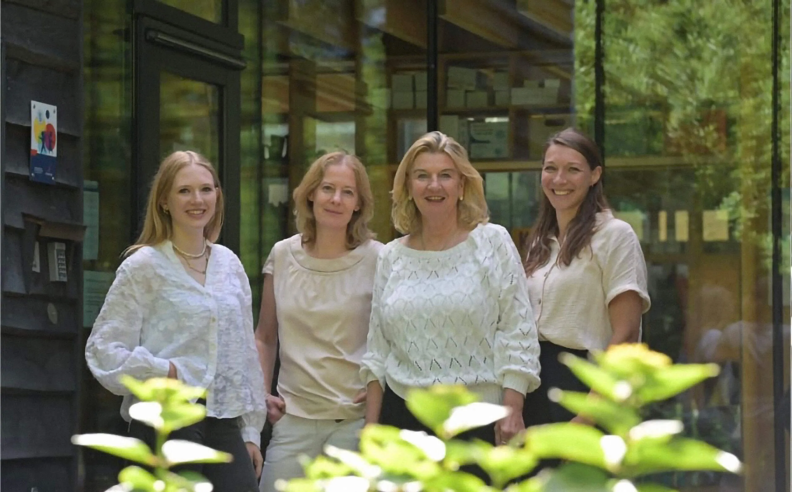 Die vier Ansprechpartnerinnen der Kinderkreisel-Kita