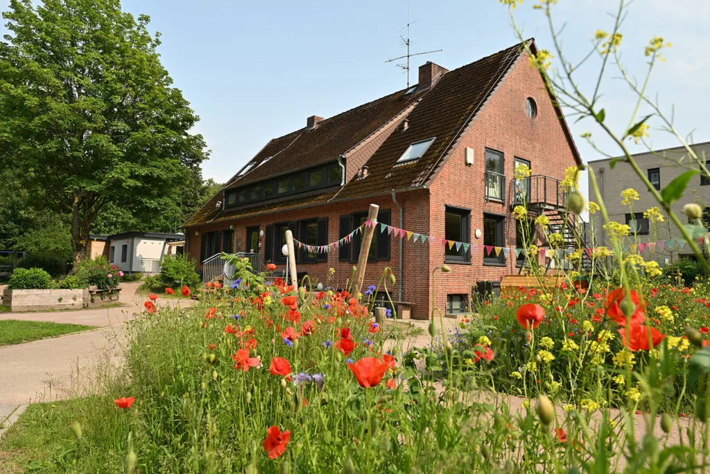Gebäude der Kinderkreisel-Kita in Hamburg